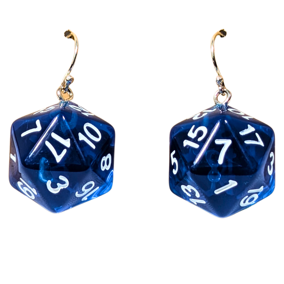 D20 Dice Earrings