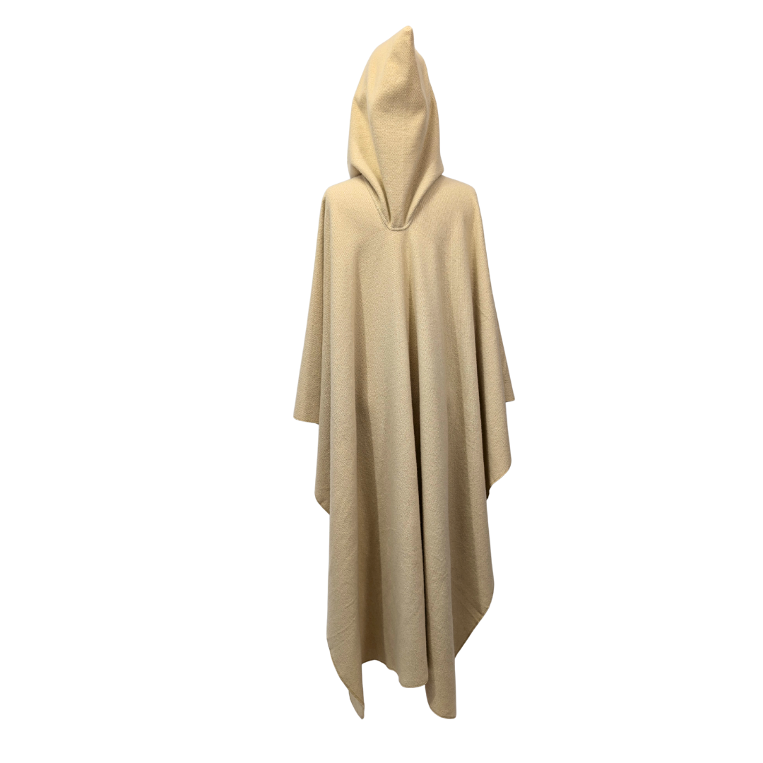 Beige Hooded Cloak | Wizard & Witch Cape | Wyld Sage Wares