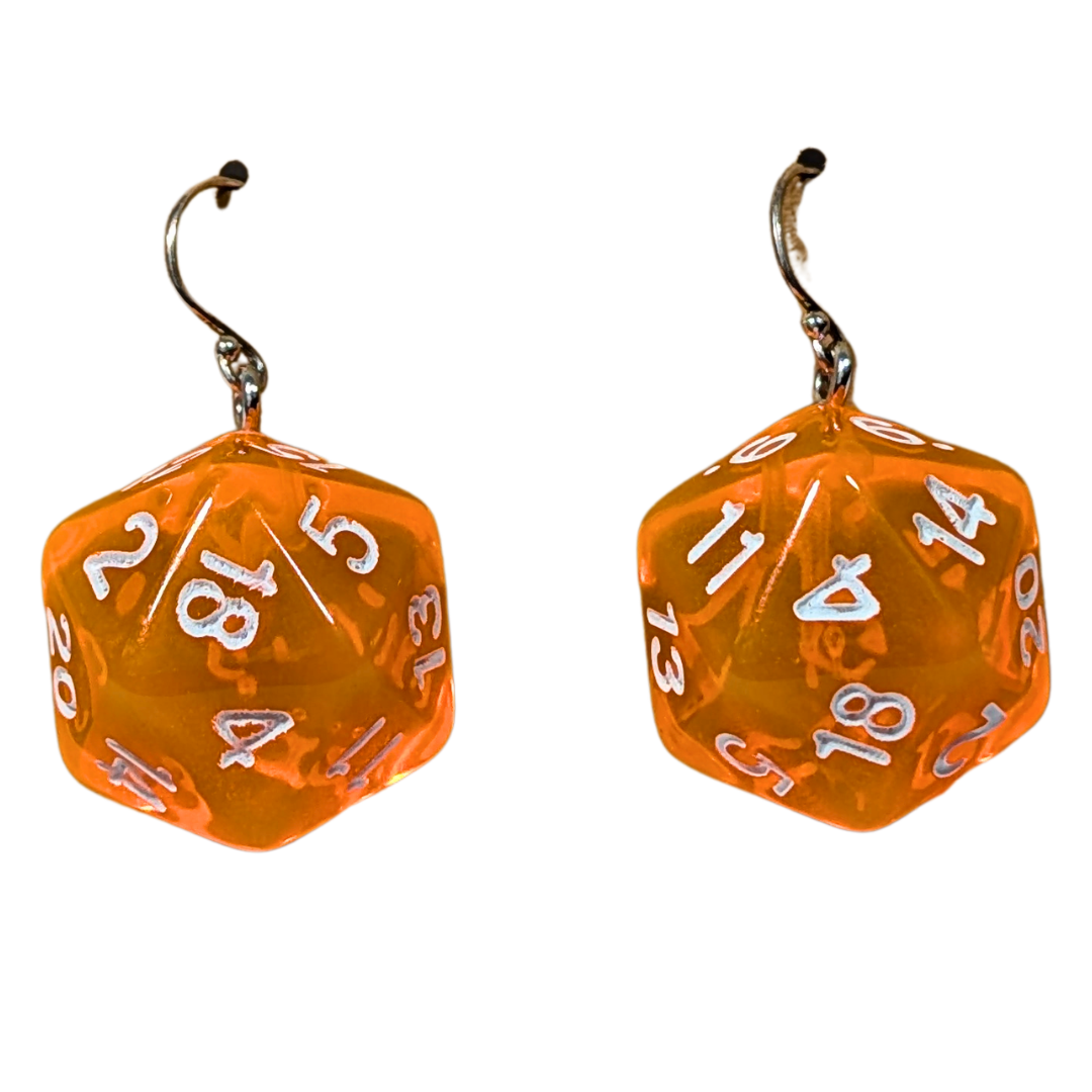 D20 Dice Earrings