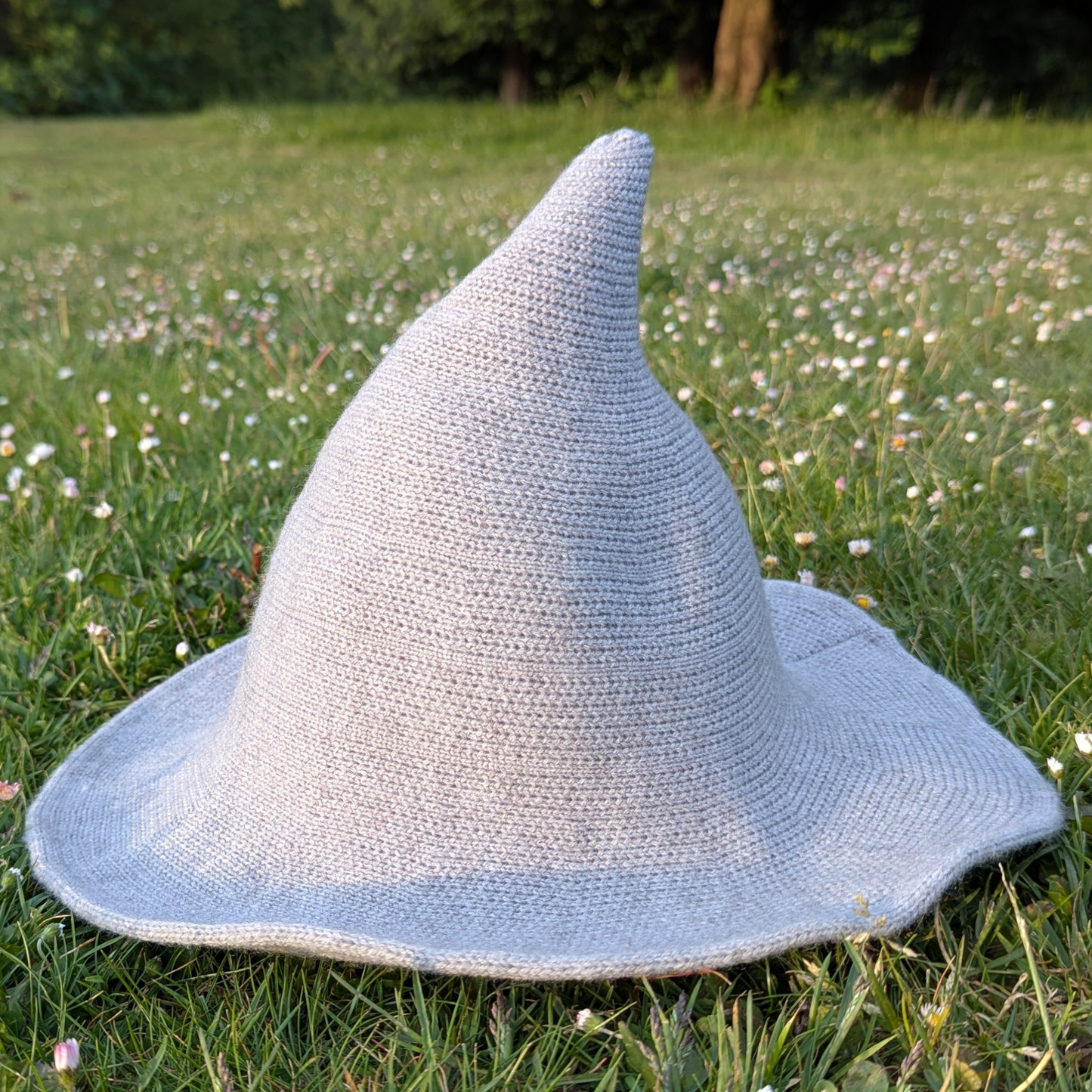 Light Grey Wizard / Witch Hat