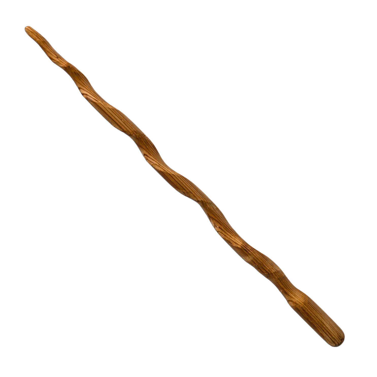 The Oakspire Wand handcarved hardwood fantasy wand by Wyld Sage Wares