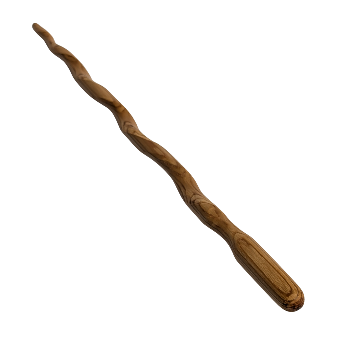 The Oakspire Wand handcarved hardwood fantasy wand by Wyld Sage Wares