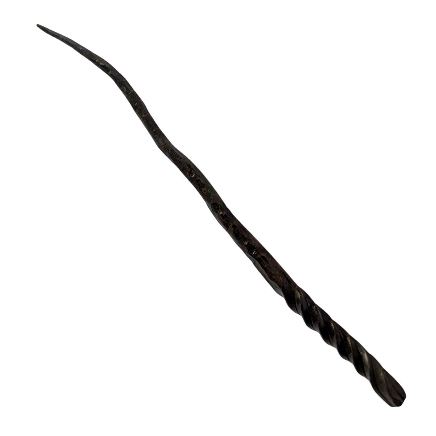 The Seventide Wand handcrafted metal fantasy wand by Melissa Sohm for Wyld Sage Wares