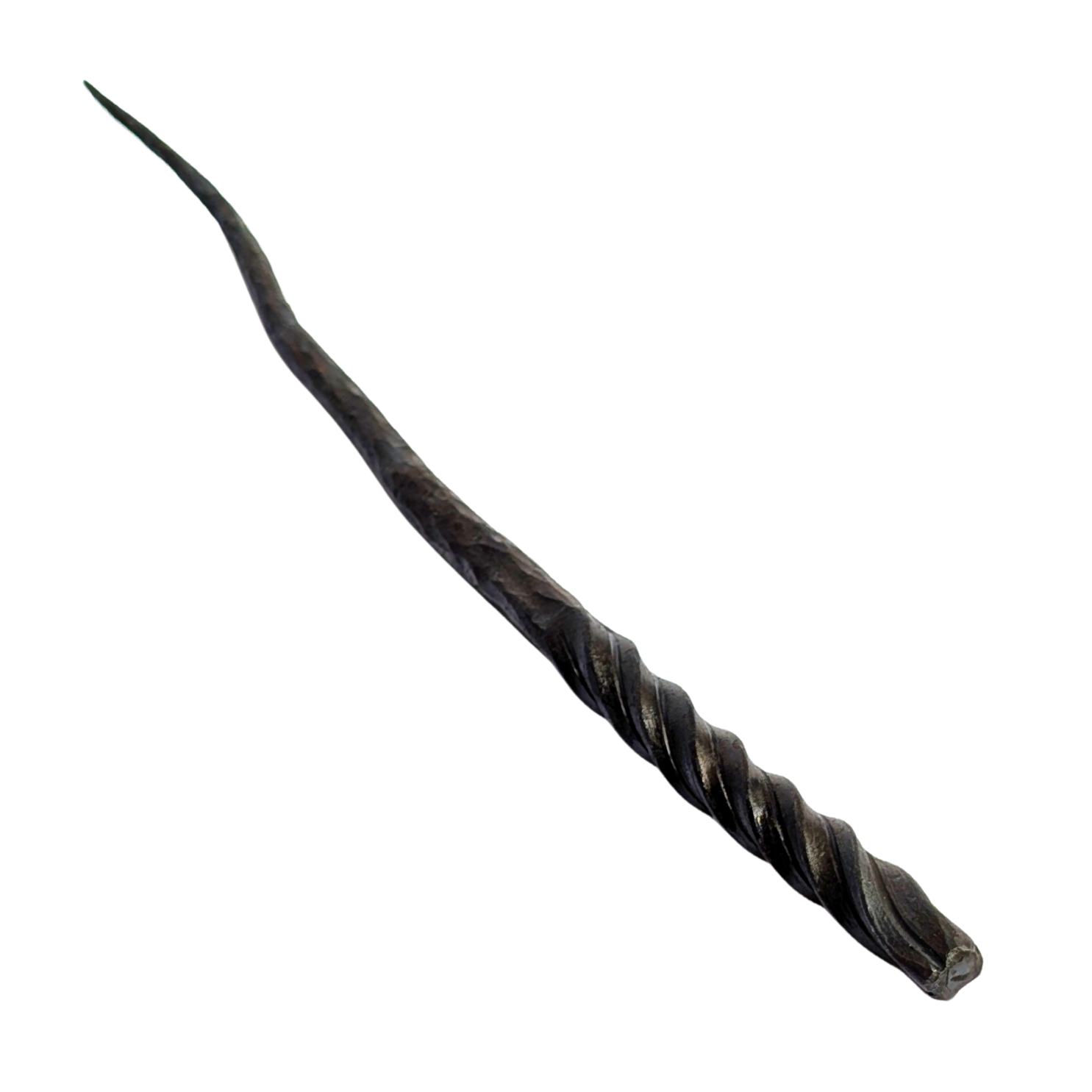 The Seventide Wand handcrafted metal fantasy wand by Melissa Sohm for Wyld Sage Wares