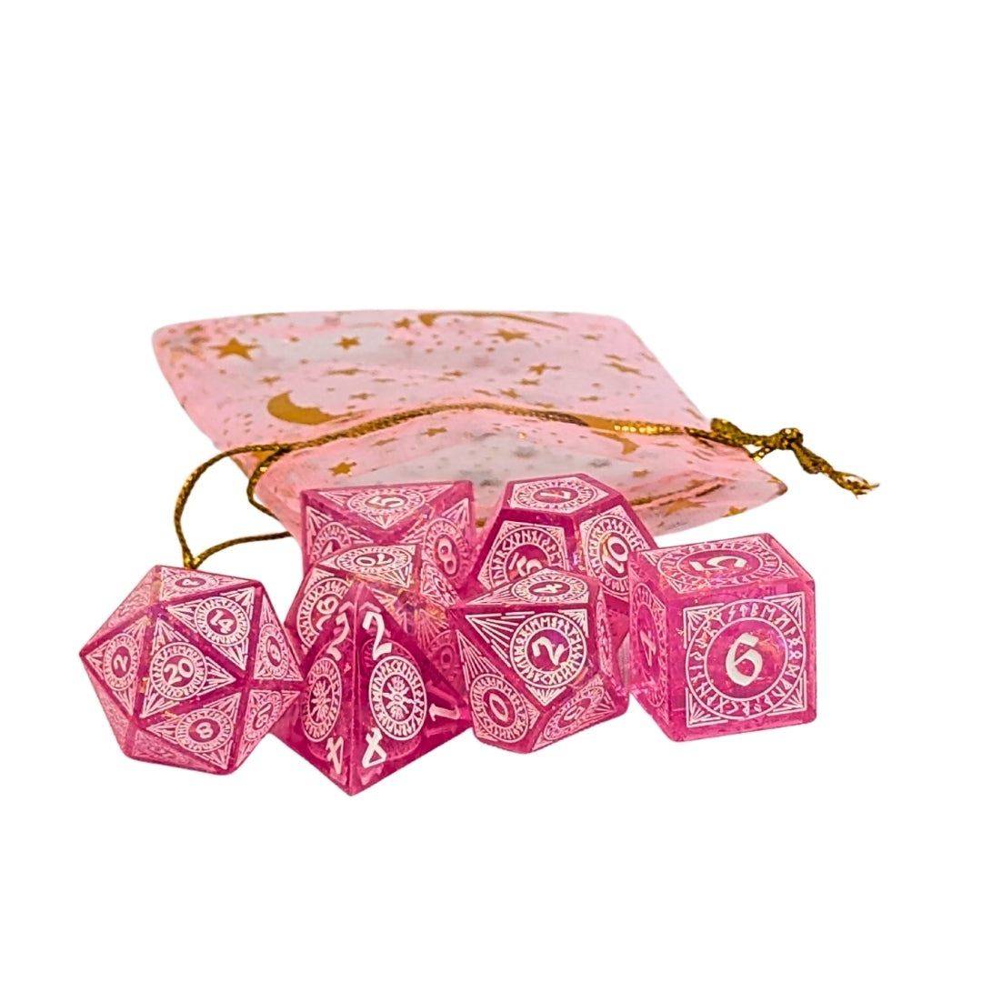 Sakura Sorcery Sharp Edged Dice
