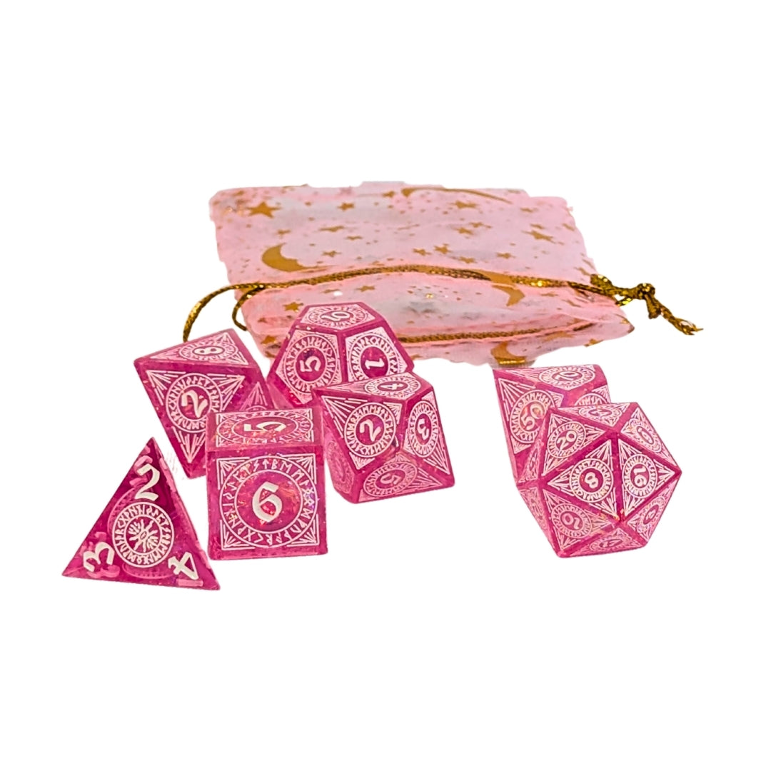 Sakura Sorcery Sharp Edged Dice