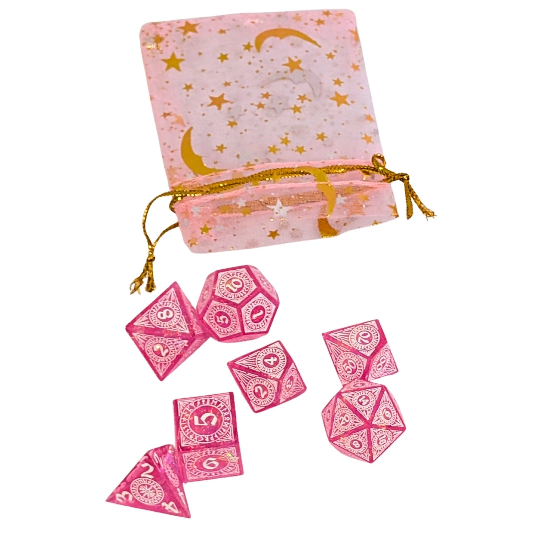 Sakura Sorcery Sharp Edged Dice